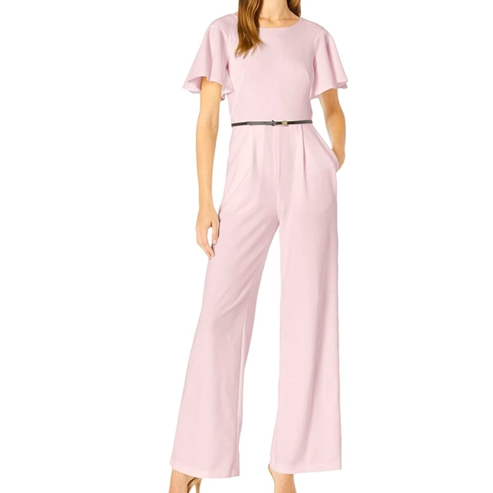 MUST GO! Calvin Klein Jumpsuit, never been worn, pink, tags still on.